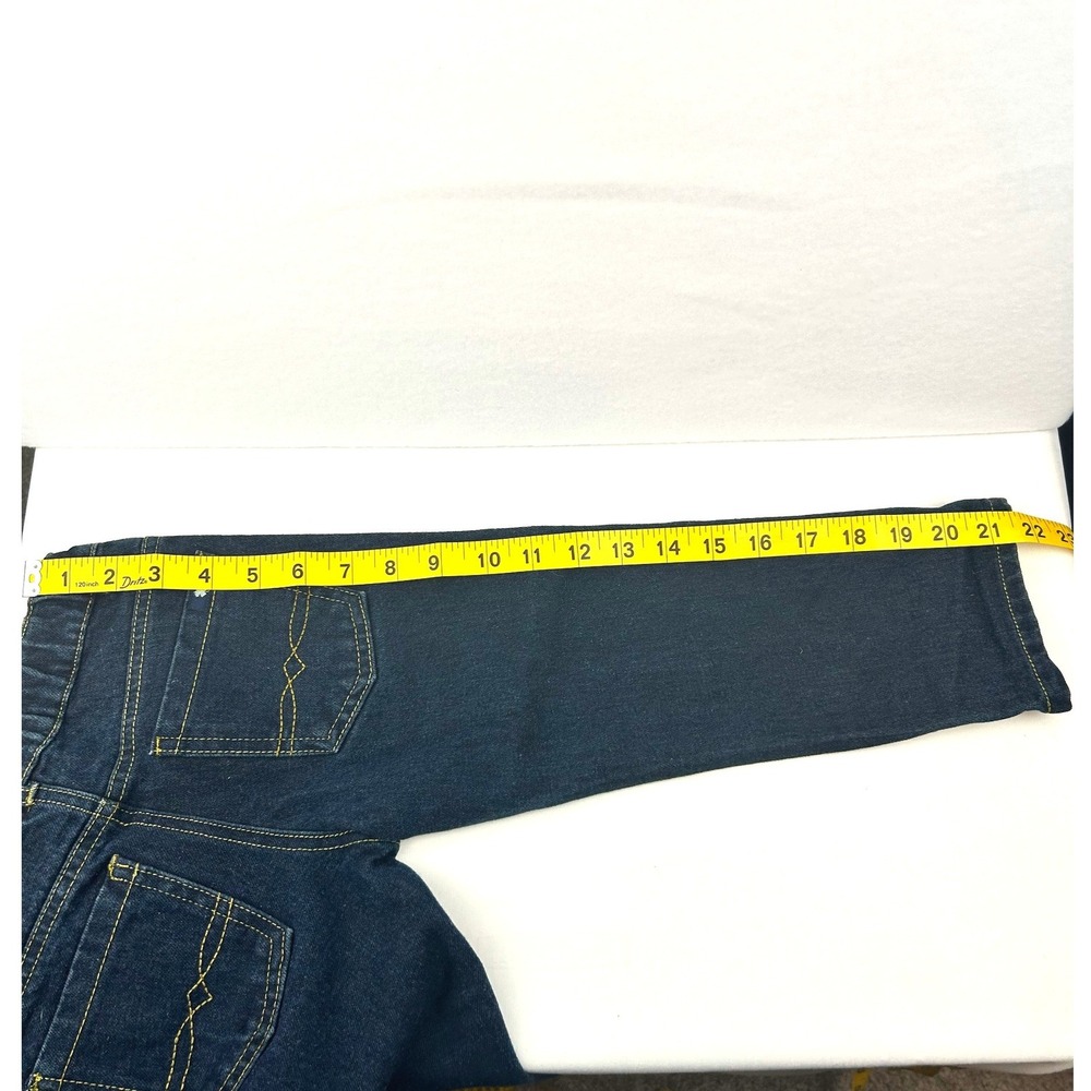 Lucky Brand Toddler Boys Dark Wash Denim Jeans Size 3T Elastic Waist - Picture 10 of 10